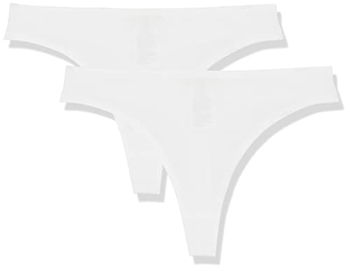Amazon Aware Women's Super Soft Cotton Mid-Rise Thong Underwear