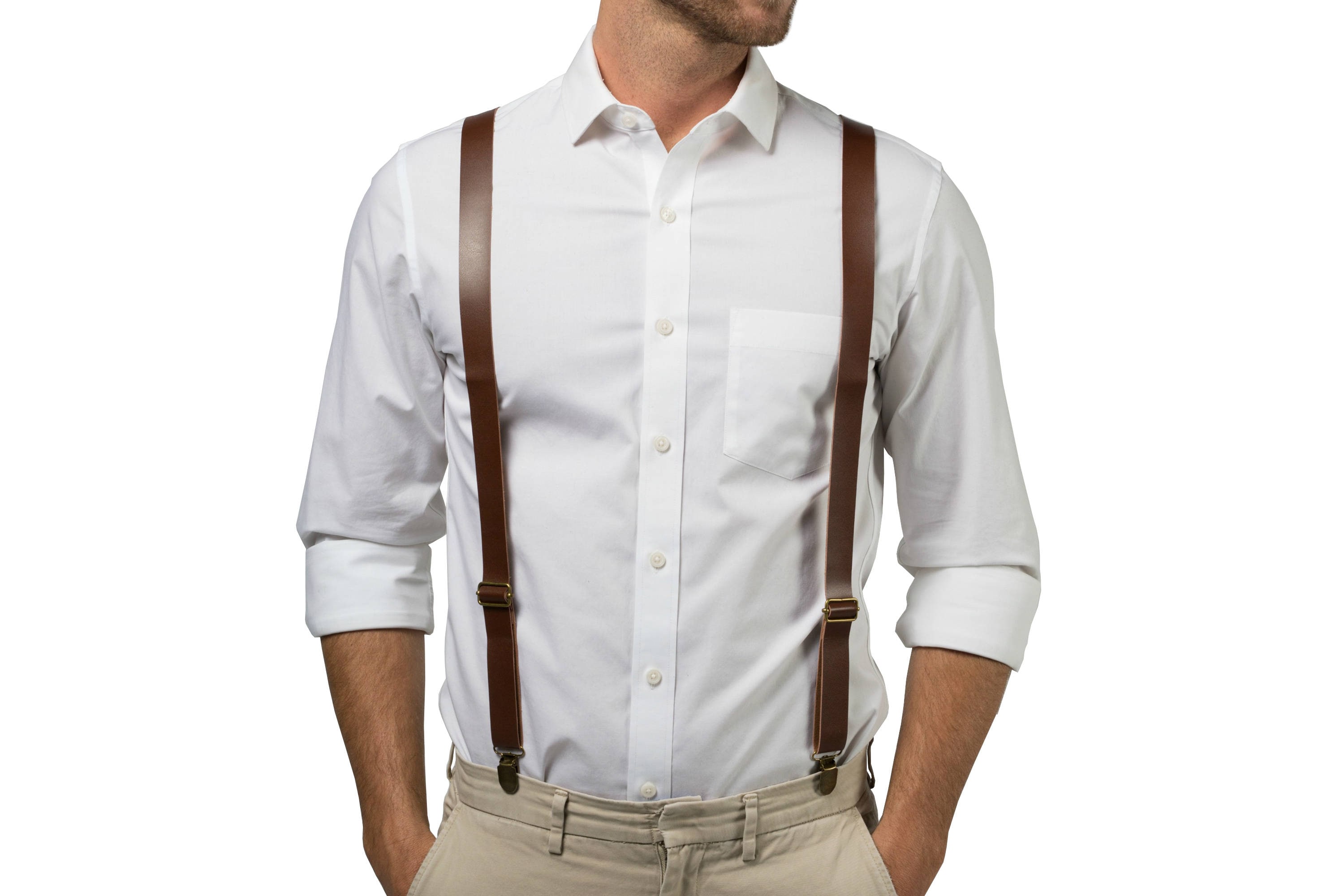 14 Amazing Brown Suspenders for 2024