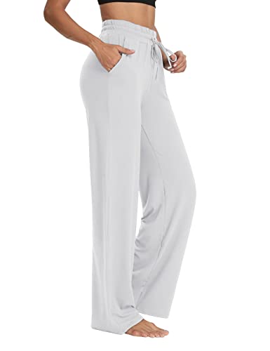Yoga Sweatpants with Wide Legs and Pockets