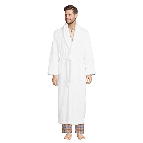 Lands' End Mens Terry Robe