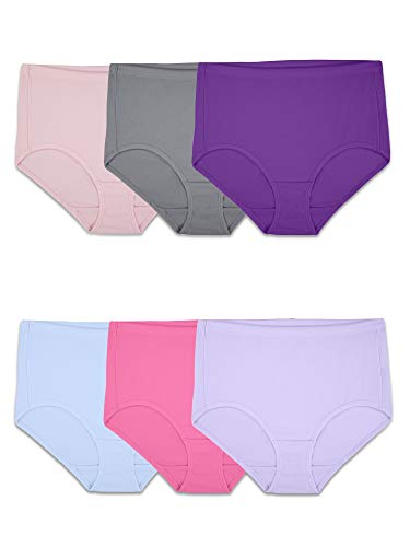 Breathable Panties - Cotton Mesh - 6 Pack