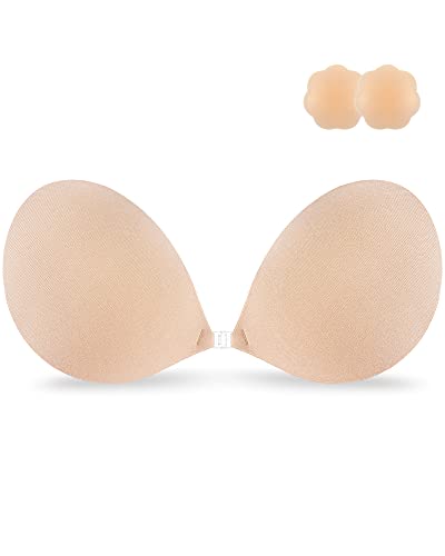 Niidor Sticky Invisible Push-up Silicone Bra