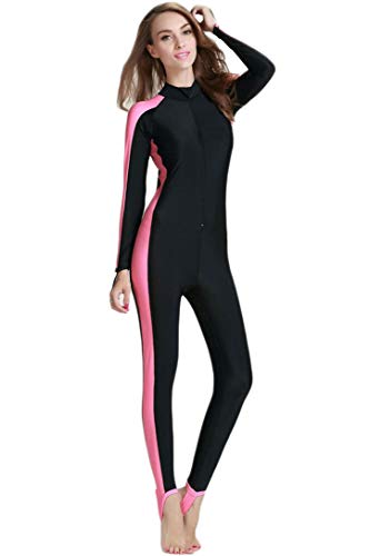 Micosuza Women's Long Sleeve Swim Surfing Suit