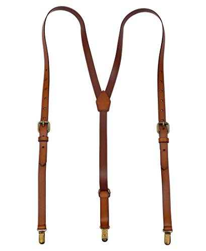 Exception Goods Leather Suspenders For Men - Stylish and Durable