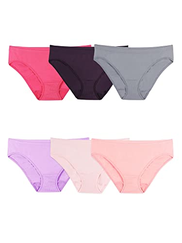 Comfortable and Seamless Bikini Underwear - 6 Pack Assorted Colors