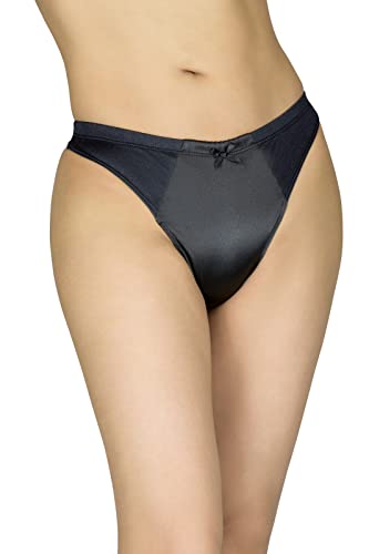 Stretch Satin Thong Gaff for Trans Women