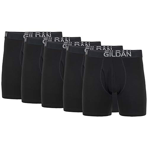 Gildan Men's Cotton Stretch Boxer Briefs