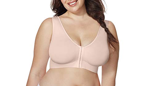 JUST MY SIZE Pure Comfort Front Close Wirefree Mj1274 Bra