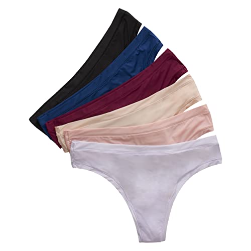 Hanes Womens Comfortflex Fit Microfiber Thong Panties