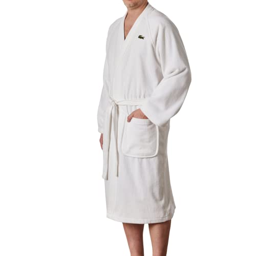 Lacoste Classic Pique Cotton Bath Robe for Men & Women