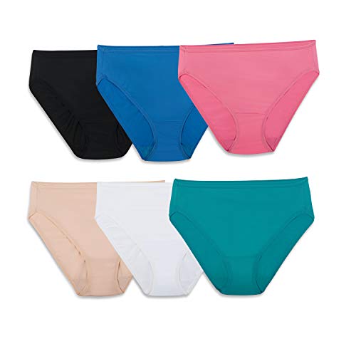 Comfortable and Stylish Microfiber Panties - 6 Pack Assorted