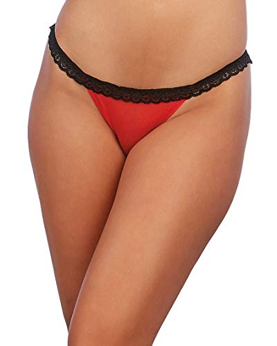 Dreamgirl Lace Open Back Panty
