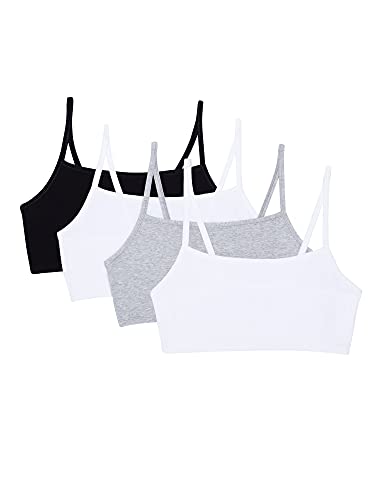 Fruit of the Loom Women's Cotton Pullover Sports Bra 4-Pack