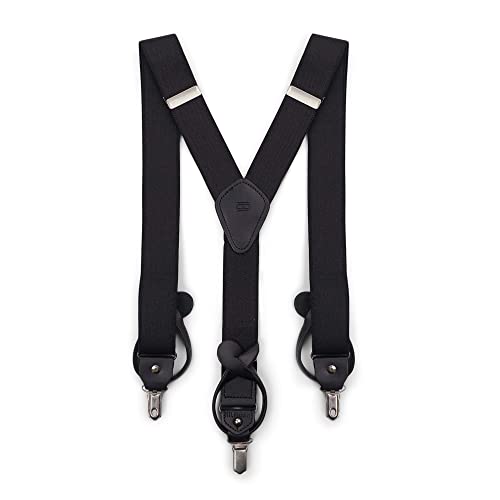Tommy Hilfiger Convertible Clip Suspenders - Timeless and Versatile