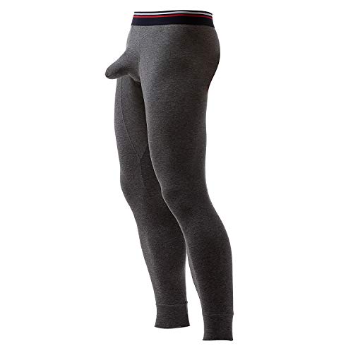 Men's Thermal Underwear Pants with Separate Pouch