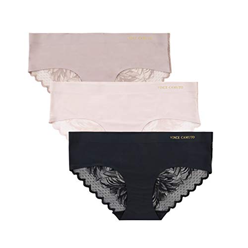 Vince Camuto Women's Seamless Lace Hipster Briefs (3 Pack)