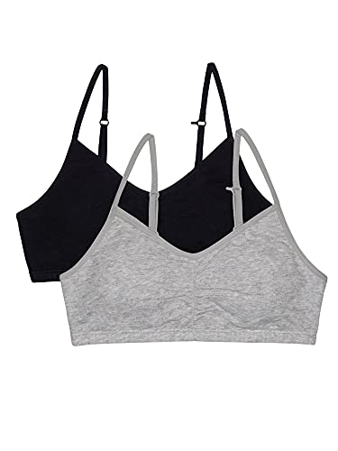 Comfortable and Practical: Fruit of the Loom Girls' Bra with Removable Cookies