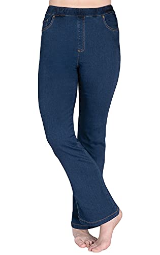 PajamaJeans Elastic Waist Pants for Women - Bootcut Jeans