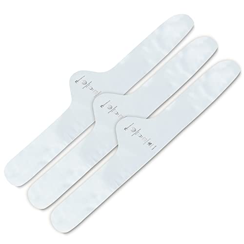 Moisture Wicking White Bra Liner 3-Pack