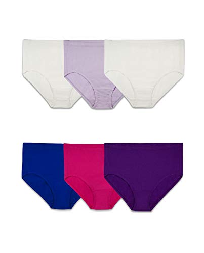 Fruit Of The Loom Women's Plus-Size 5 Pack Breathable Brief