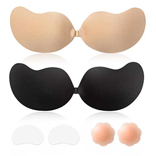 Sticky Bra Backless Adhesive Strapless Invisible Push Up