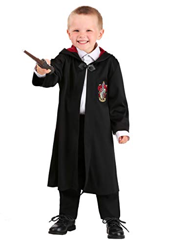 Harry Potter Toddler Gryffindor Robe 4T Black