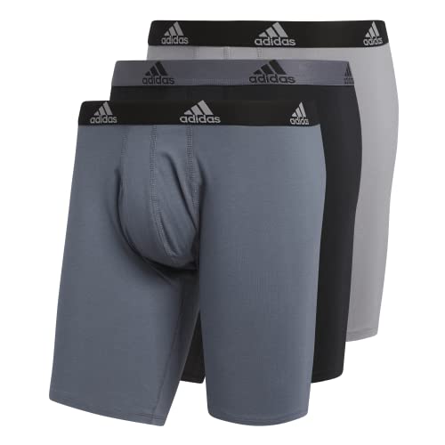 adidas Men's Stretch Cotton Boxer Brief Underwear