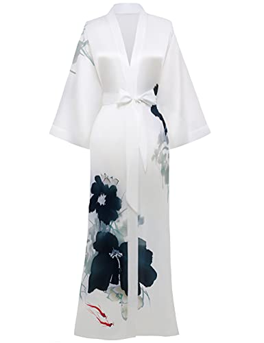 PRODESIGN Silk Kimono Robe: Elegant, Silky, and Versatile