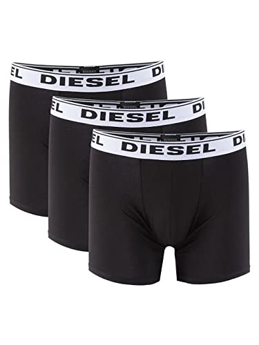 Diesel Men's Stretch Cotton Long Boxer Trunk