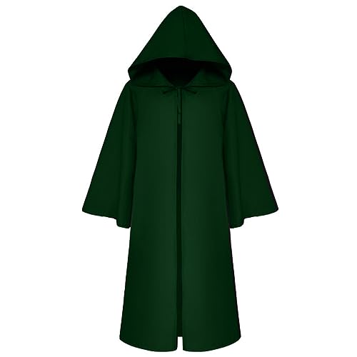Men & Kids Tunic Hooded Robe Sith Robe Halloween Jedi Hooded Cloak