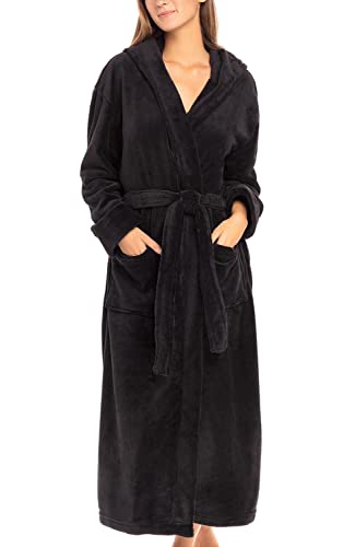 Women's Robe with Hood and Large Pockets