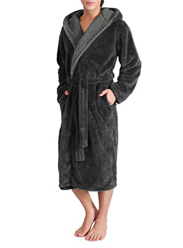 Hooded Fleece Plush Soft Robe