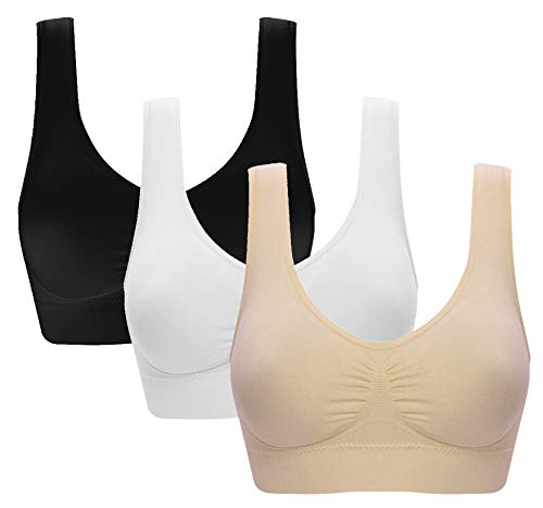 Comfortable Sports Bra with Removable Pads