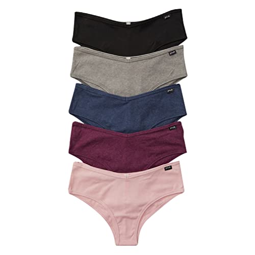 VS PINK Cotton Cheekster 5 Pack Panties - Comfortable and Stylish for Everyday Wear