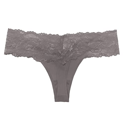 Pink Lace Transparent Hollow Out Underwear