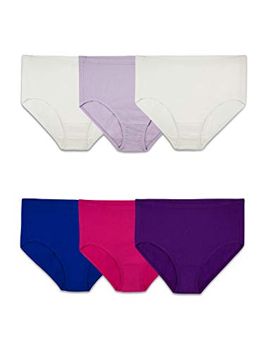 Comfortable Breathable Panties - 6 Pack, Size 10