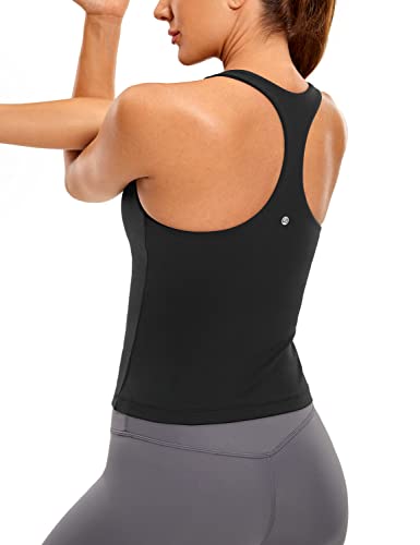 CRZ YOGA Workout Tank Tops with Built-in Bra