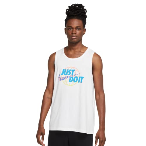 Nike Men's White Festival Tank Top (Size 2XL)