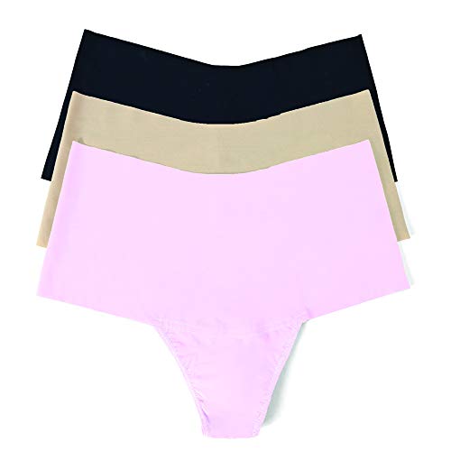 Hanky Panky Breathe High Rise Thong Value 3 Pack