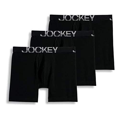 Jockey Men's ActiveStretch Boxer Brief - 3 Pack