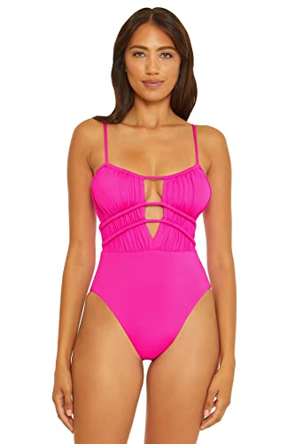 Becca Santorini Shirred Front Sarai One-Piece