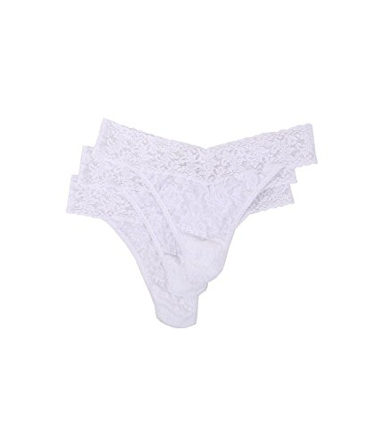 Hanky Panky Lace Thongs - Pack of 3
