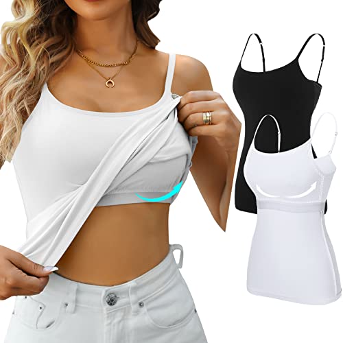 V FOR CITY Camisole with Built-in Bra
