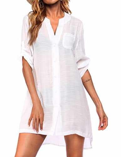 Ekouaer Women Swim Cover Up