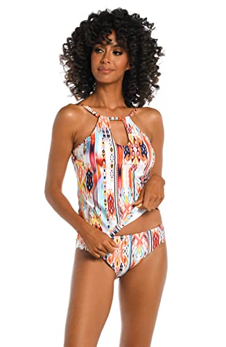 La Blanca Women's High Neck Tankini Swimsuit Top