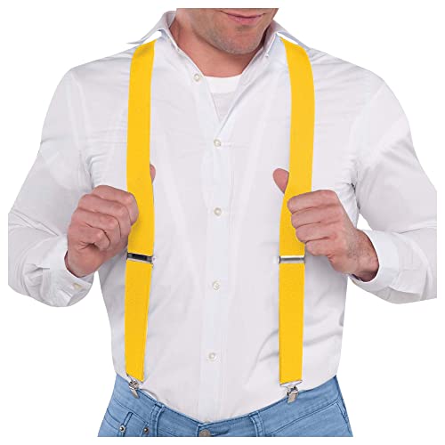 Amscan Adjustable Suspenders - Stylish and Comfortable Undergarment