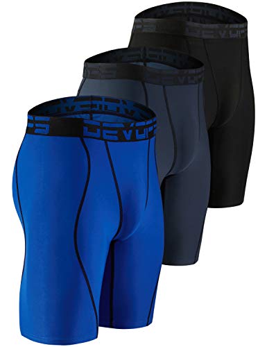 DEVOPS Men's Compression Shorts Underwear (3 Pack)