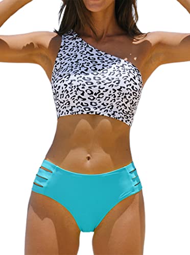 Hilinker Women's 2 Piece Leopard Bikini Set