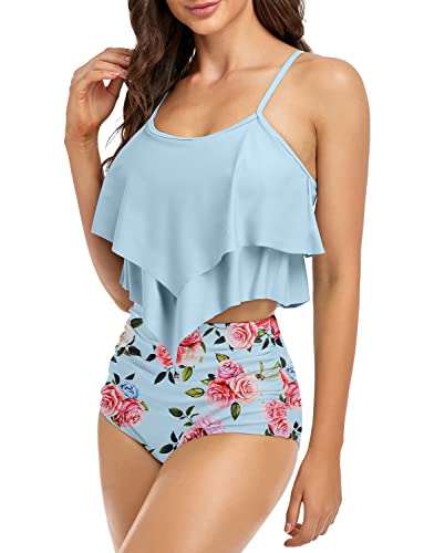 Angerella Ruffle Flounce Bikini - Stylish and Flattering Swimwear