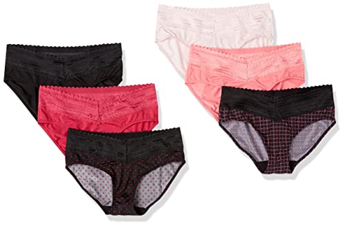Warner's Blissful Benefits 6-pack Hipster Panties, 2X US